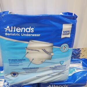 Attends Bariatric Incontinence Briefs Underwear Ultimate Absorbency 2XL